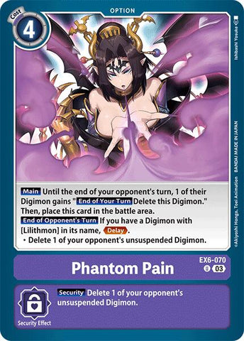 Phantom Pain [EX6-070] [Infernal Ascension] - Destination Retro