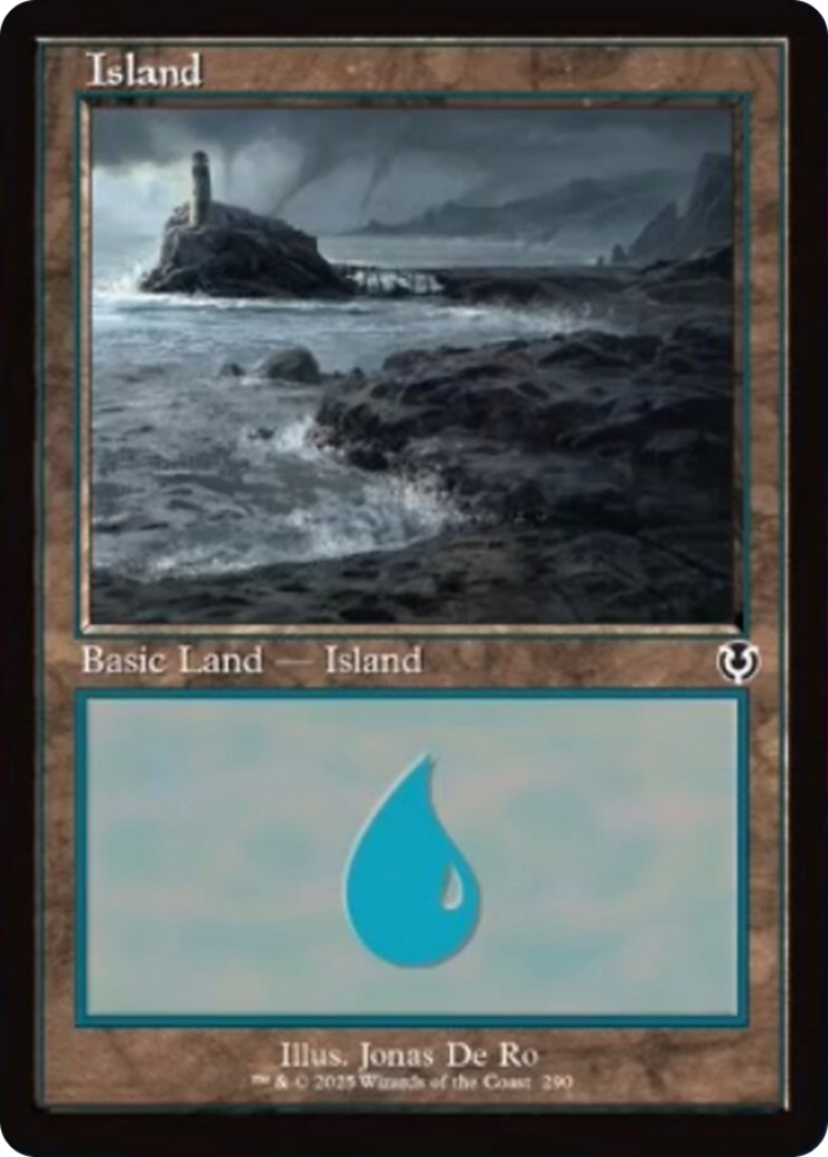 Island (290) (Retro Frame) [Innistrad Remastered] - Destination Retro