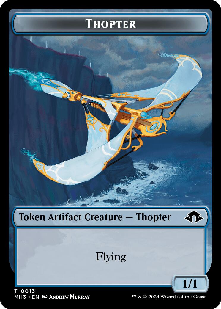 Servo // Thoper Double-Sided Token [Modern Horizons 3 Tokens] - Destination Retro