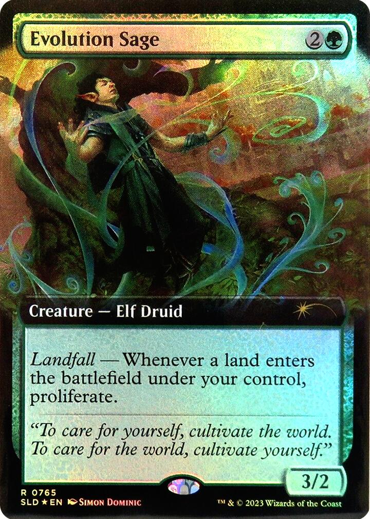 Evolution Sage (Extended Art) [Secret Lair Drop Series] - Destination Retro
