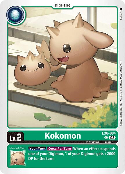 Kokomon [EX6-004] [Infernal Ascension] - Destination Retro