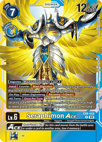 Seraphimon ACE [EX6-028] [Infernal Ascension] - Destination Retro