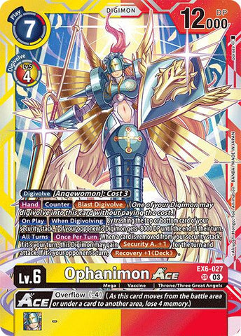 Ophanimon ACE [EX6-027] [Infernal Ascension] - Destination Retro