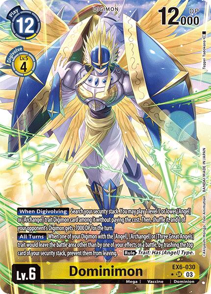 Dominimon [EX6-030] (Alternate Art) [Infernal Ascension] - Destination Retro