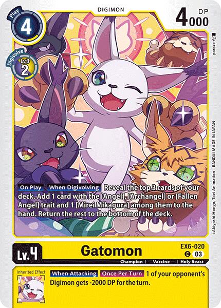 Gatomon [EX6-020] [Infernal Ascension] - Destination Retro