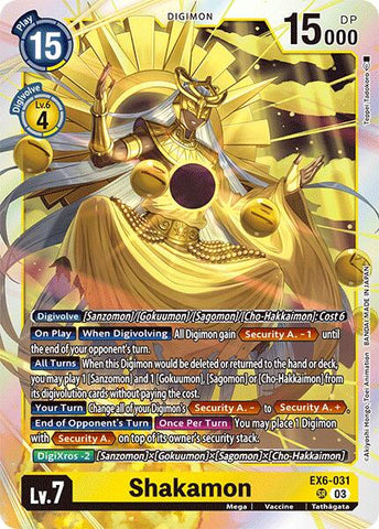 Shakamon [EX6-031] [Infernal Ascension] - Destination Retro