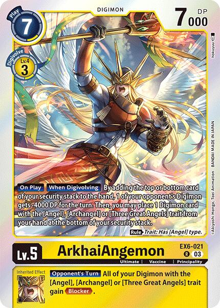 ArkhaiAngemon [EX6-021] [Infernal Ascension] - Destination Retro