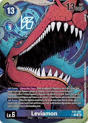 Leviamon [EX6-061] (Alternate Art) [Infernal Ascension] - Destination Retro