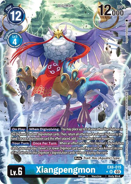 Xiangpengmon [EX6-015] (Alternate Art) [Infernal Ascension] - Destination Retro