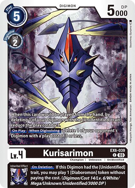 Kurisarimon [EX6-039] [Infernal Ascension] - Destination Retro