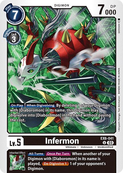 Infermon [EX6-041] [Infernal Ascension] - Destination Retro