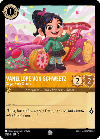 Vanellope von Schweetz - Sugar Rush Champ (6/204) [Shimmering Skies] - Destination Retro