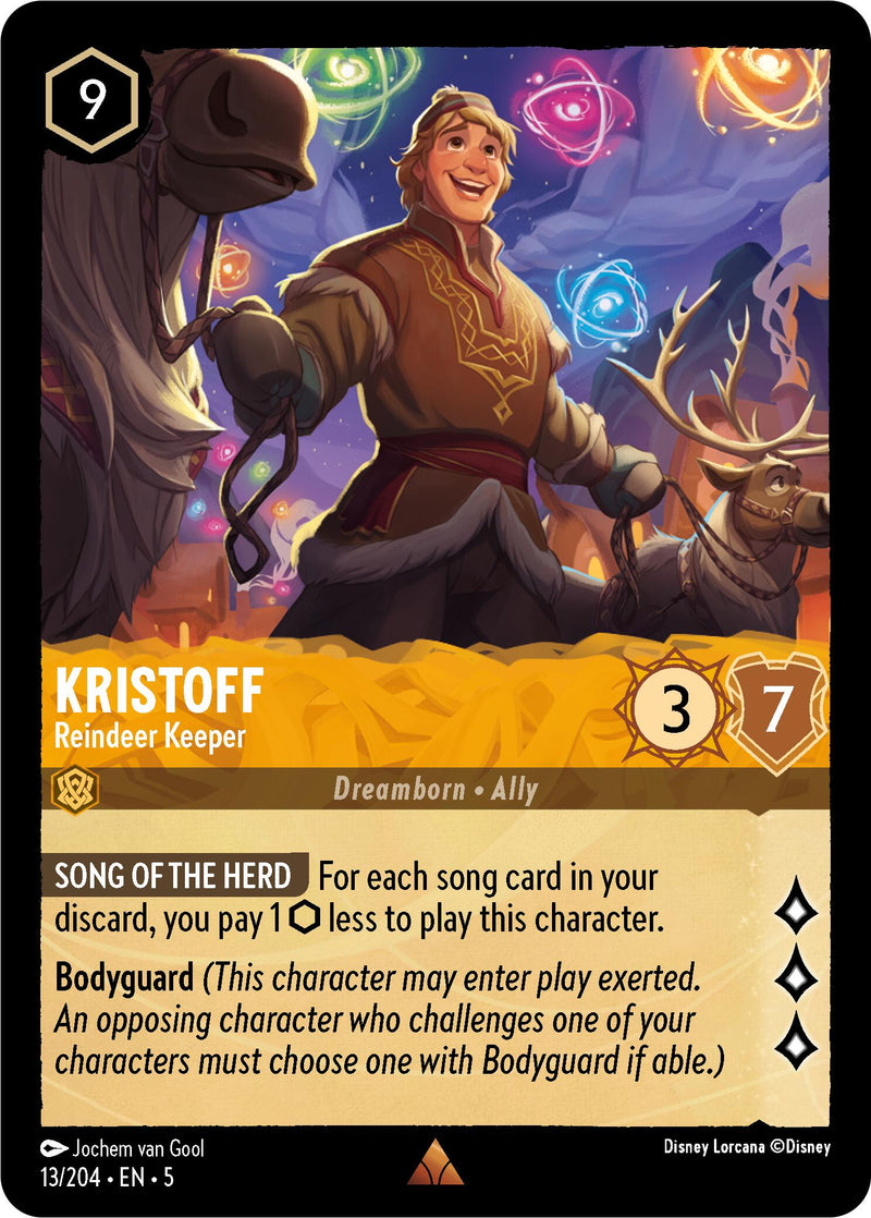 Kristoff - Reindeer Keeper (13/204) [Shimmering Skies] - Destination Retro