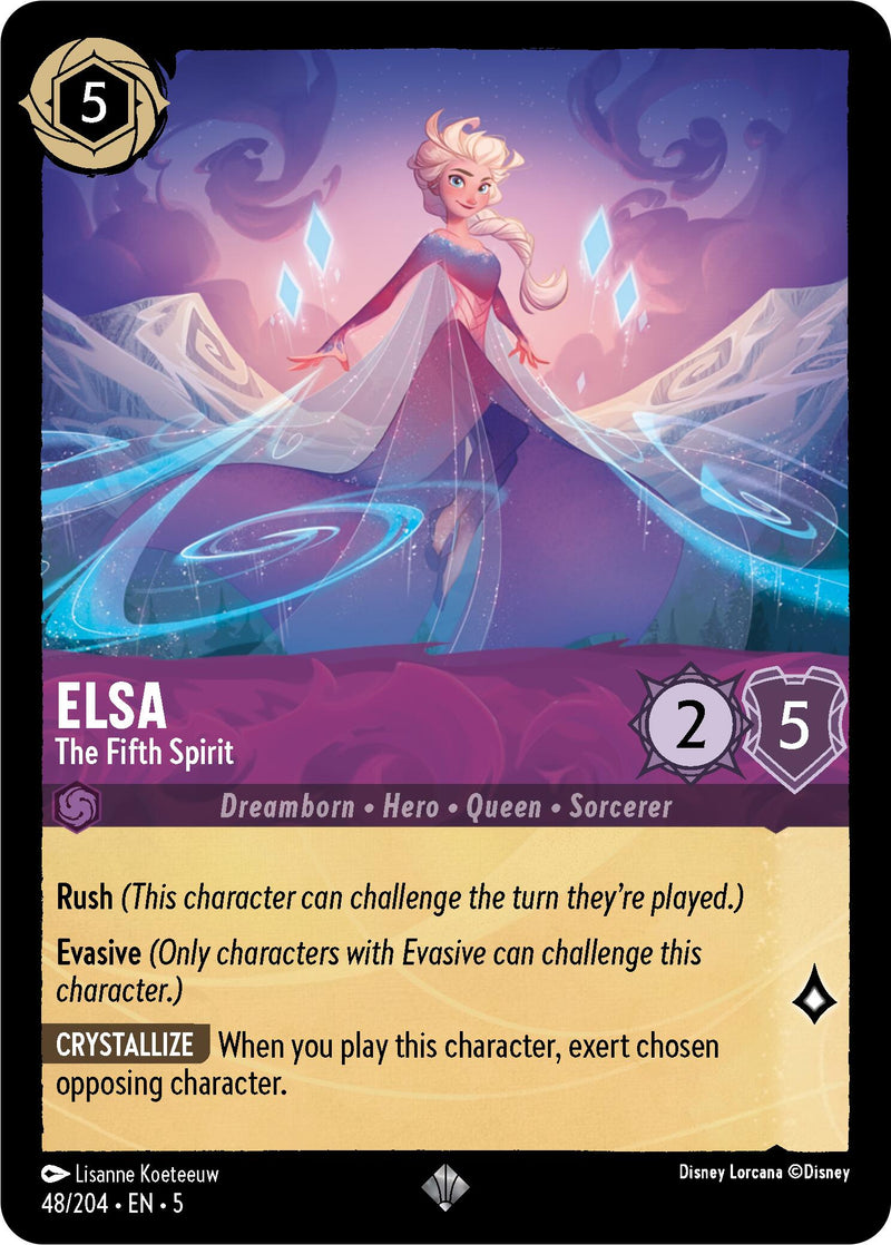 Elsa - The Fifth Spirit (48/204) [Shimmering Skies] - Destination Retro