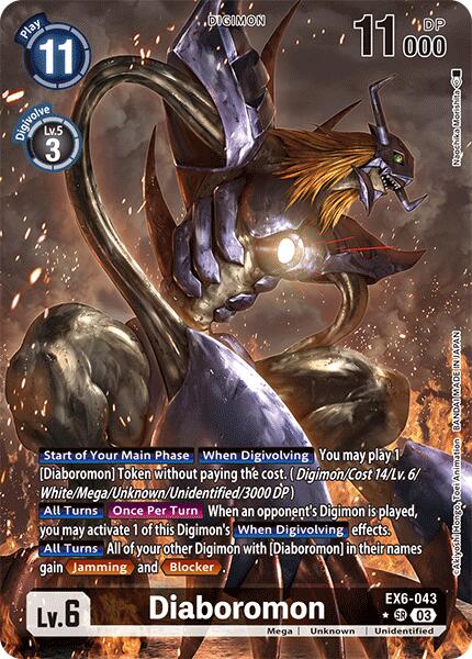 Diaboromon [EX6-043] (Alternate Art) [Infernal Ascension] - Destination Retro