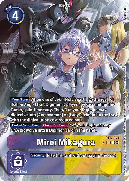 Mirei Mikagura [EX6-074] (Alternate Art) [Infernal Ascension] - Destination Retro