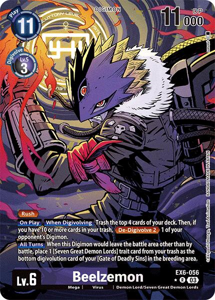 Beelzemon [EX6-056] (Alternate Art) [Infernal Ascension] - Destination Retro