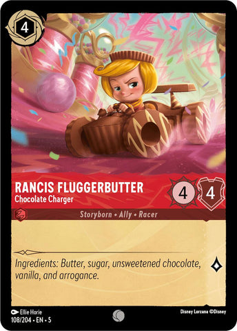 Rancis Fluggerbutter - Chocolate Charger (108/204) [Shimmering Skies] - Destination Retro