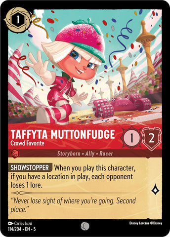 Taffyta Muttonfudge - Crowd Favorite (114/204) [Shimmering Skies] - Destination Retro