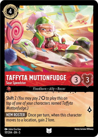Taffyta Muttonfudge - Sour Speedster (117/204) [Shimmering Skies] - Destination Retro