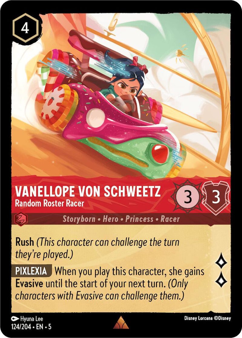 Vanellope von Schweetz - Random Roster Racer (124/204) [Shimmering Skies] - Destination Retro