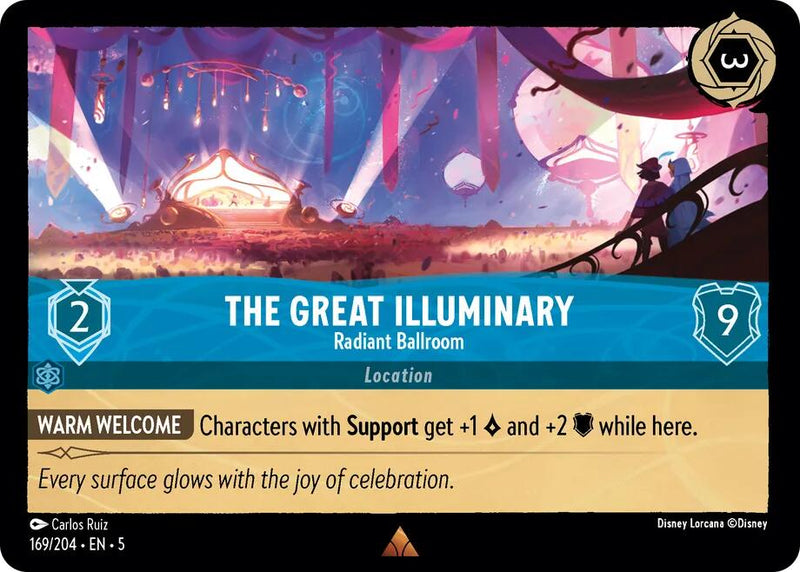 The Great Illuminary - Radiant Ballroom (169/204) [Shimmering Skies] - Destination Retro