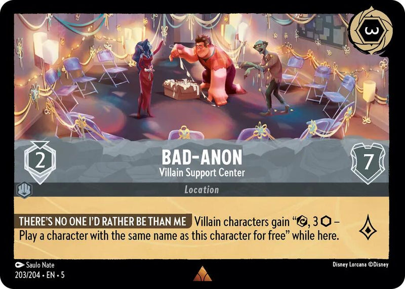 Bad-Anon - Villain Support Center (203/204) [Shimmering Skies] - Destination Retro