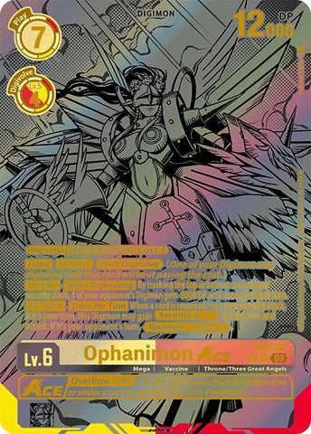 Ophanimon ACE [EX6-027] (Textured) [Infernal Ascension] - Destination Retro