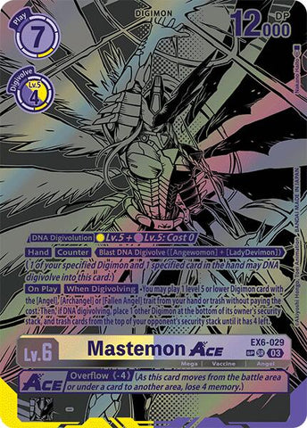 Mastemon ACE [EX6-029] (Textured) [Infernal Ascension] - Destination Retro