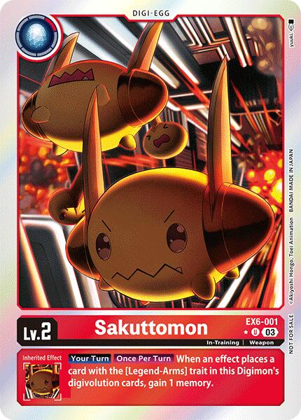 Sakuttomon [EX6-001] (Box Promotion Pack: Infernal Ascension) [Infernal Ascension] - Destination Retro