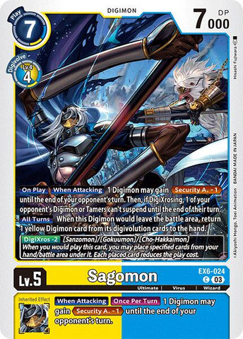 Sagomon [EX6-024] [Infernal Ascension] - Destination Retro