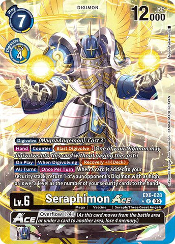 Seraphimon ACE [EX6-028] (Alternate Art) [Infernal Ascension] - Destination Retro
