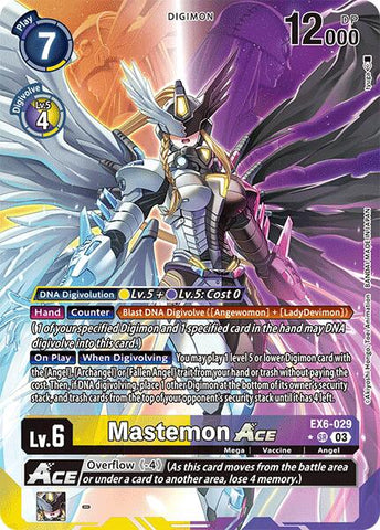 Mastemon ACE [EX6-029] (Alternate Art) [Infernal Ascension] - Destination Retro