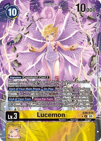 Lucemon [EX6-018] (Alternate Art) [Infernal Ascension] - Destination Retro