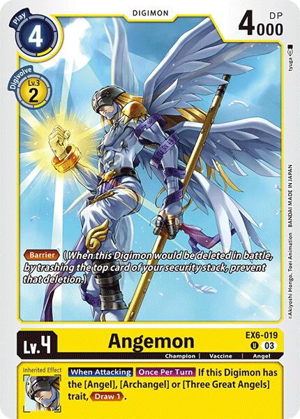 Angemon [EX6-019] [Infernal Ascension] - Destination Retro