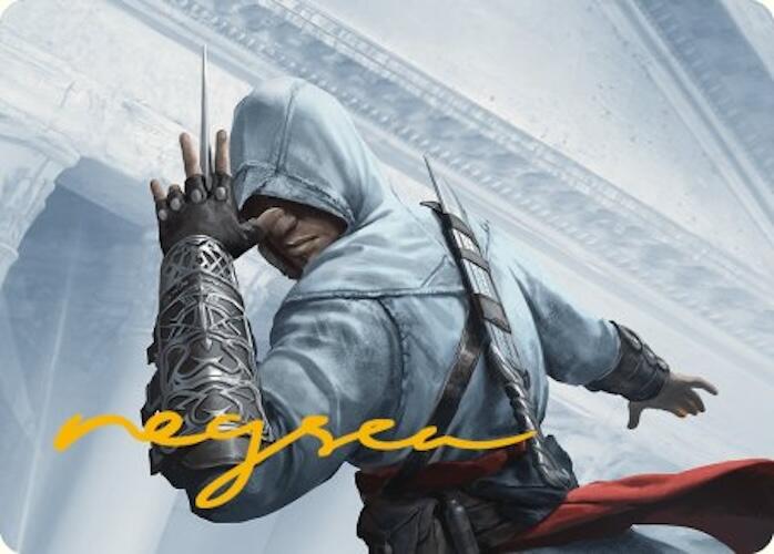 Altair Ibn-La'Ahad Art Card (Gold-Stamped Signature) [Assassin's Creed Art Series] - Destination Retro