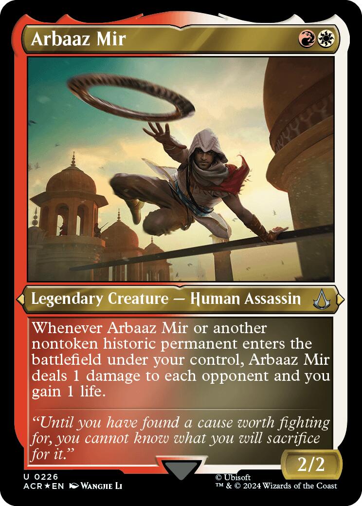 Arbaaz Mir (Foil Etched) [Assassin's Creed] - Destination Retro
