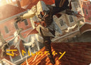 Ezio, Blade of Vengeance Art Card (Gold-Stamped Signature) [Assassin's Creed Art Series] - Destination Retro