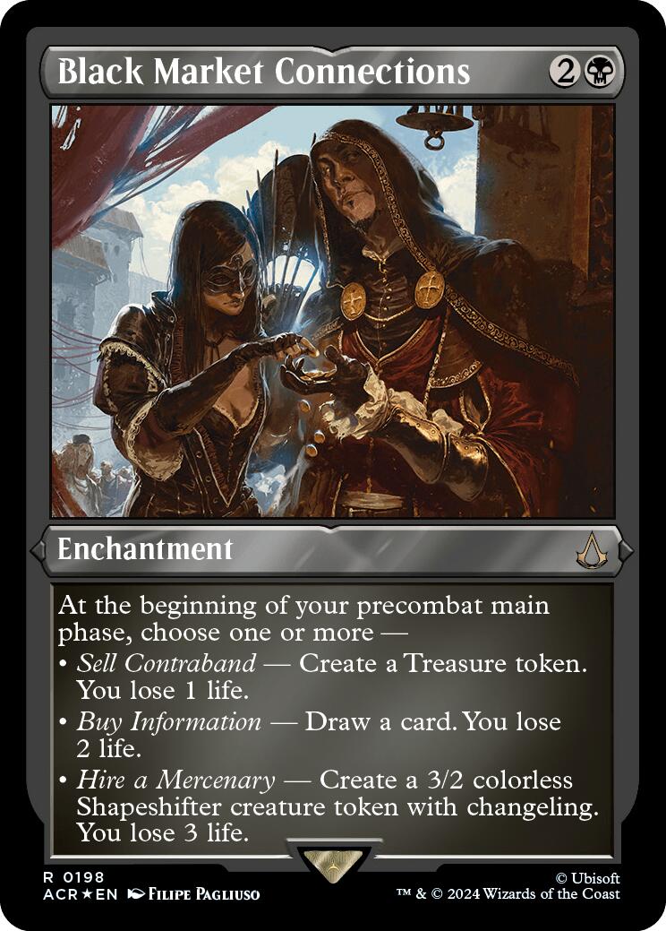 Black Market Connections (Foil Etched) [Assassin's Creed] - Destination Retro