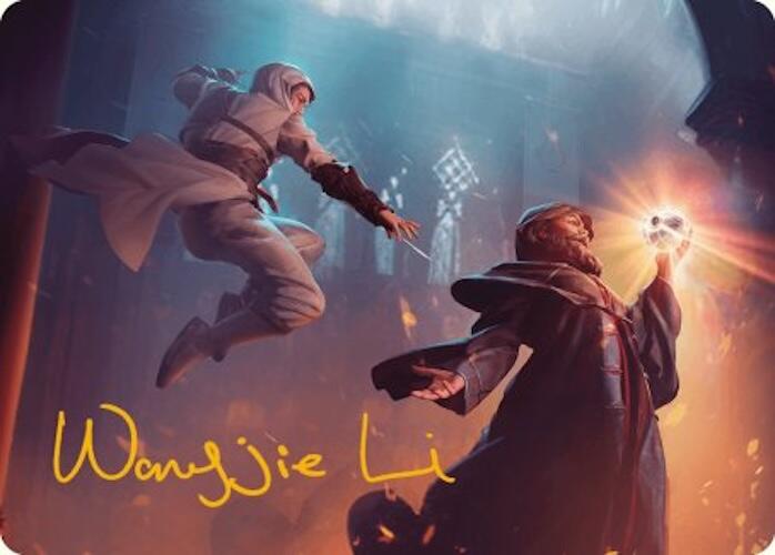 Mortify Art Card (Gold-Stamped Signature) [Assassin's Creed Art Series] - Destination Retro