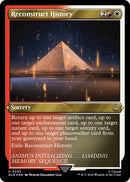Reconstruct History (Foil Etched) [Assassin's Creed] - Destination Retro
