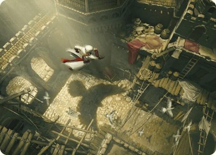 Rooftop Bypass Art Card [Assassin's Creed Art Series] - Destination Retro
