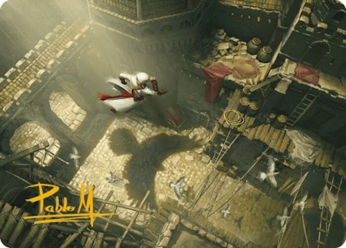 Rooftop Bypass Art Card (Gold-Stamped Signature) [Assassin's Creed Art Series] - Destination Retro