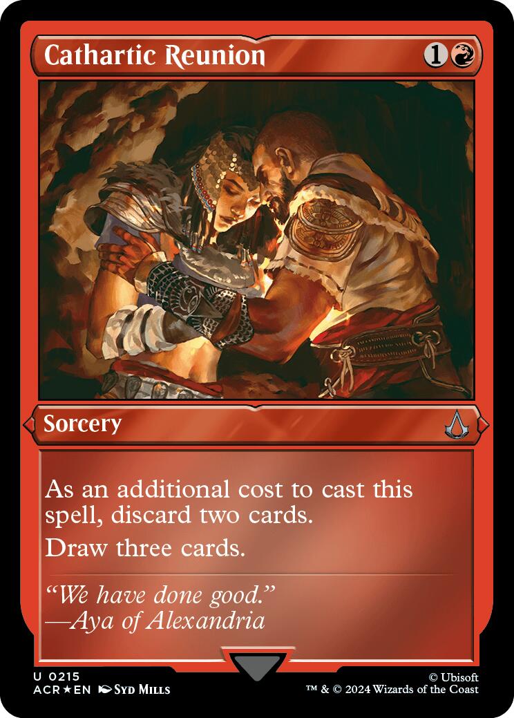 Cathartic Reunion (Foil Etched) [Assassin's Creed] - Destination Retro
