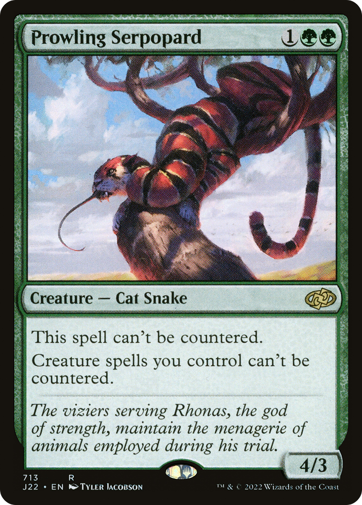 Prowling Serpopard [Jumpstart 2022] - Destination Retro