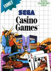 Casino Games - PAL Sega Master System - Destination Retro