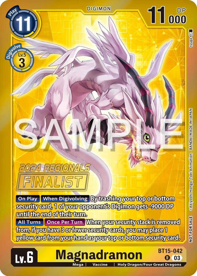 Magnadramon [BT15-042] (2024 Regionals Finalist) [Exceed Apocalypse] - Destination Retro
