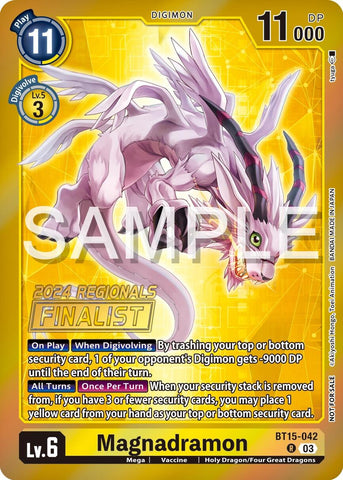 Magnadramon [BT15-042] (2024 Regionals Finalist) [Exceed Apocalypse] - Destination Retro