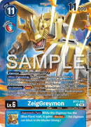 ZeigGreymon [BT11-031] (2024 Regionals Finalist) [Dimensional Phase] - Destination Retro