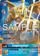 ZeigGreymon [BT11-031] (2024 Regionals Participant) [Dimensional Phase] - Destination Retro